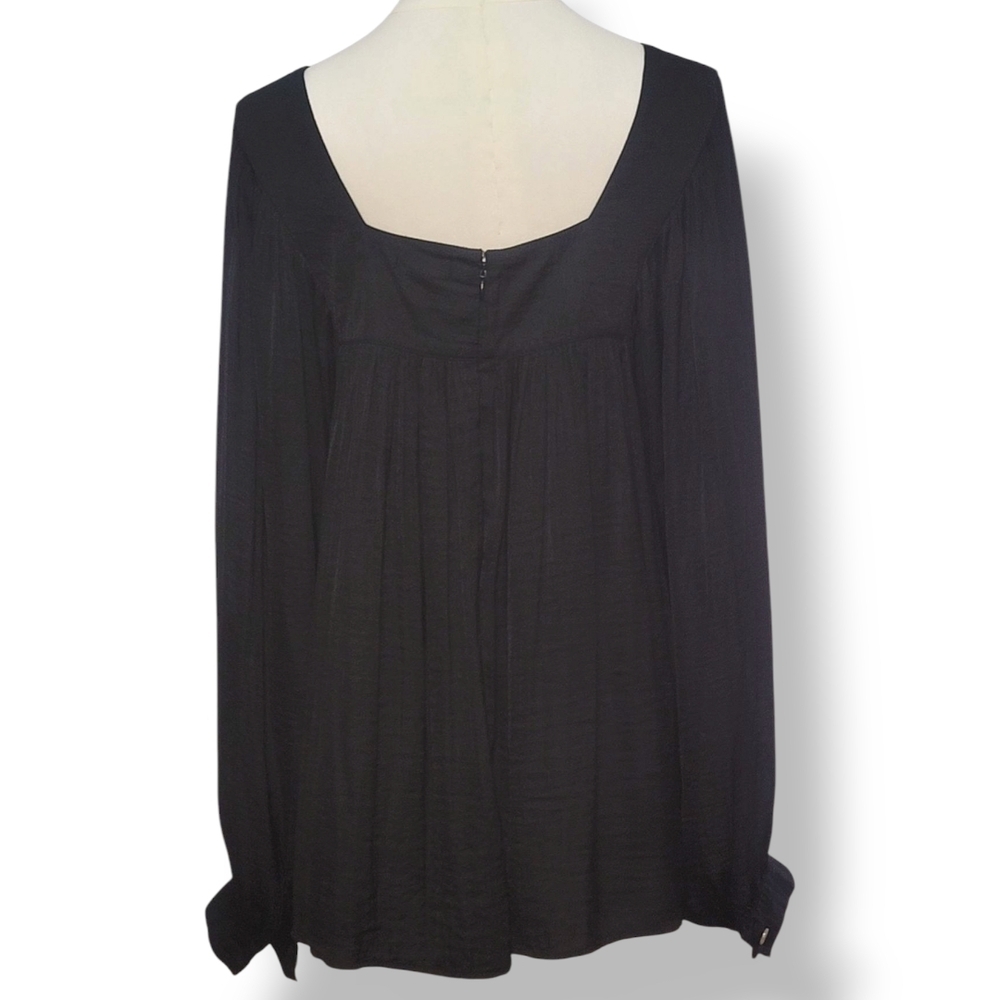 HALOGEN - 2X Elegant Black Blouse - Picture 3 of 6